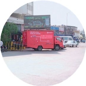 Creative Float Truck Ad