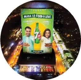 Wall billboard Advertisement